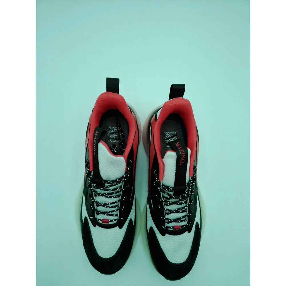 Mazino‎ Krypton Sneakers Black, Red and White Size 11 Brand New